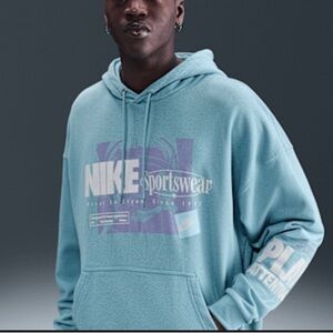 Nike Oversized French Terry Pullover Hoodie Men’s XL Extra Large New With Tags